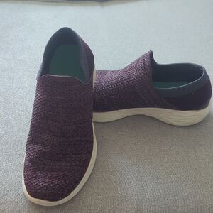Skechers YOU Burgundy Sneakers Size 7.5